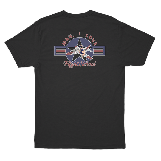Man I Love Flight School T-45 T-Shirt