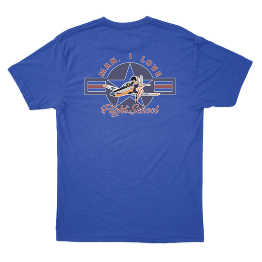 Man I Love Flight School T-6 T-Shirt