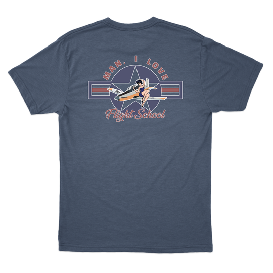 Man I Love Flight School T-6 T-Shirt