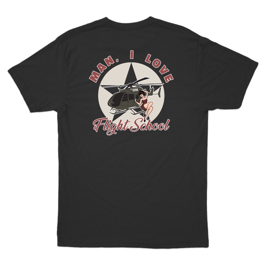 Man I Love Flight School UH-72 T-Shirt