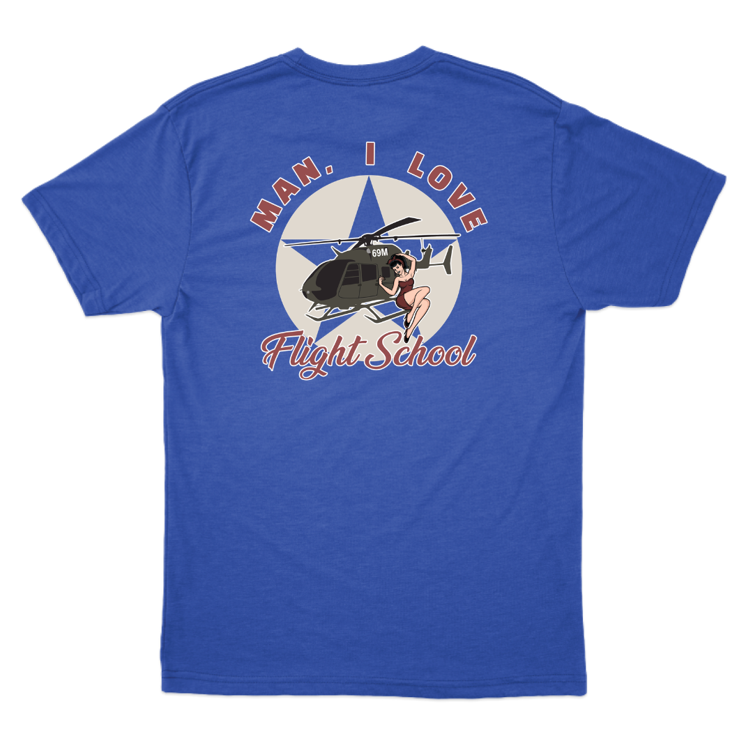 Man I Love Flight School UH-72 T-Shirt