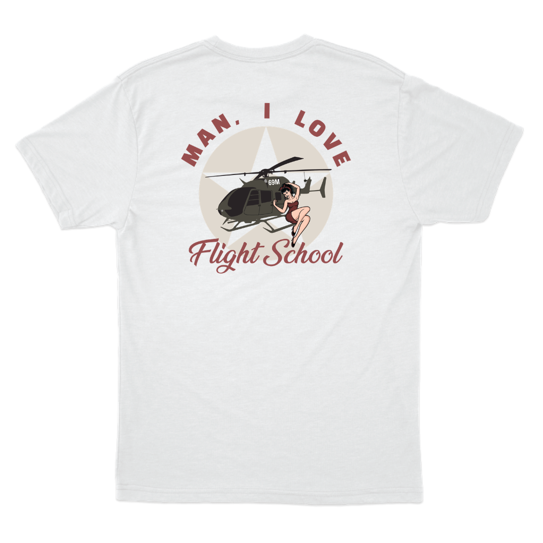 Man I Love Flight School UH-72 T-Shirt