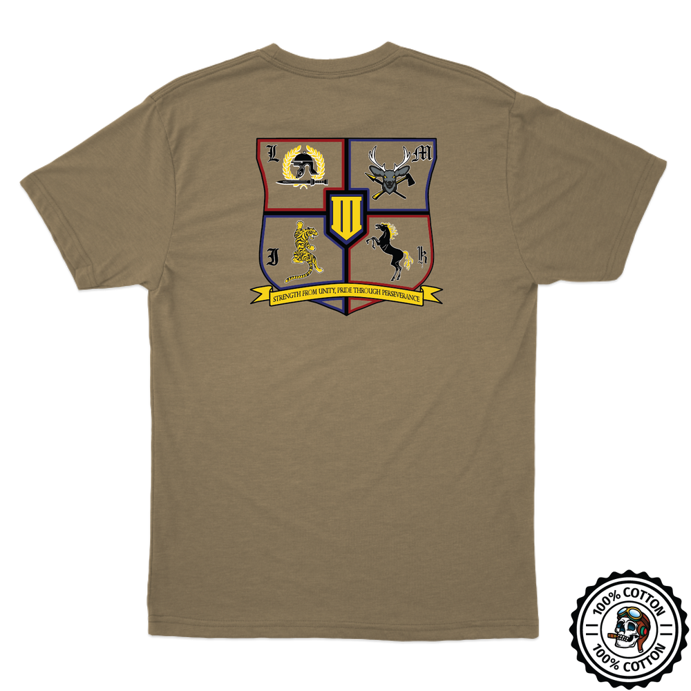 Virginia Tech MILK Battalion Tan T-Shirt