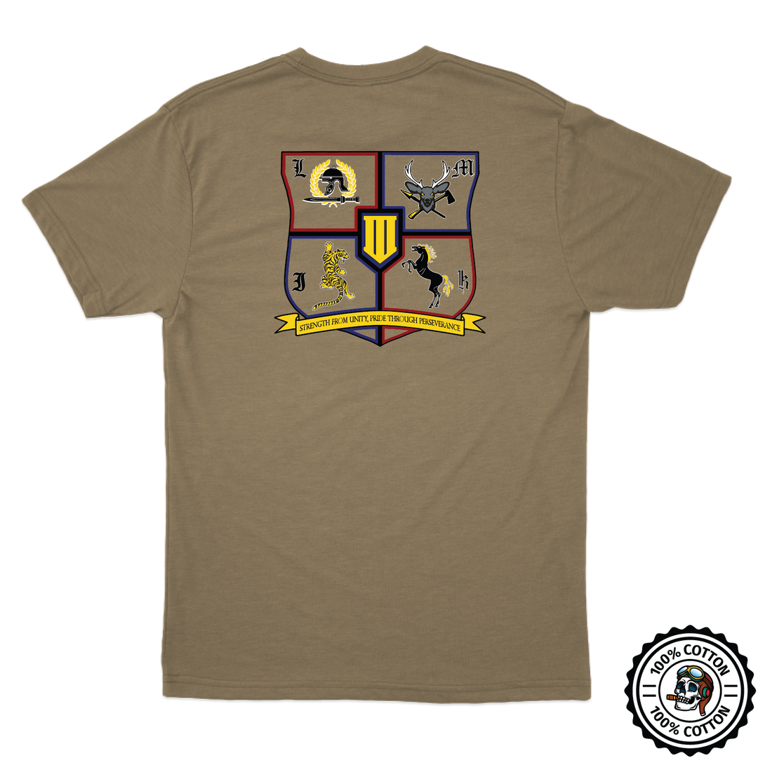 Virginia Tech MILK Battalion Tan T-Shirt