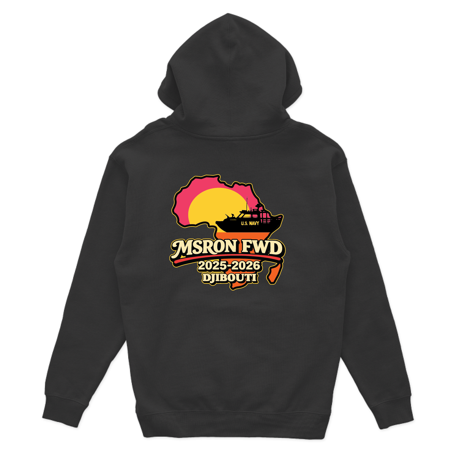 Msron Sticker MSRON FWD Djibouti 2025-2026 Hoodie | Brotallion – Brotallion LLC