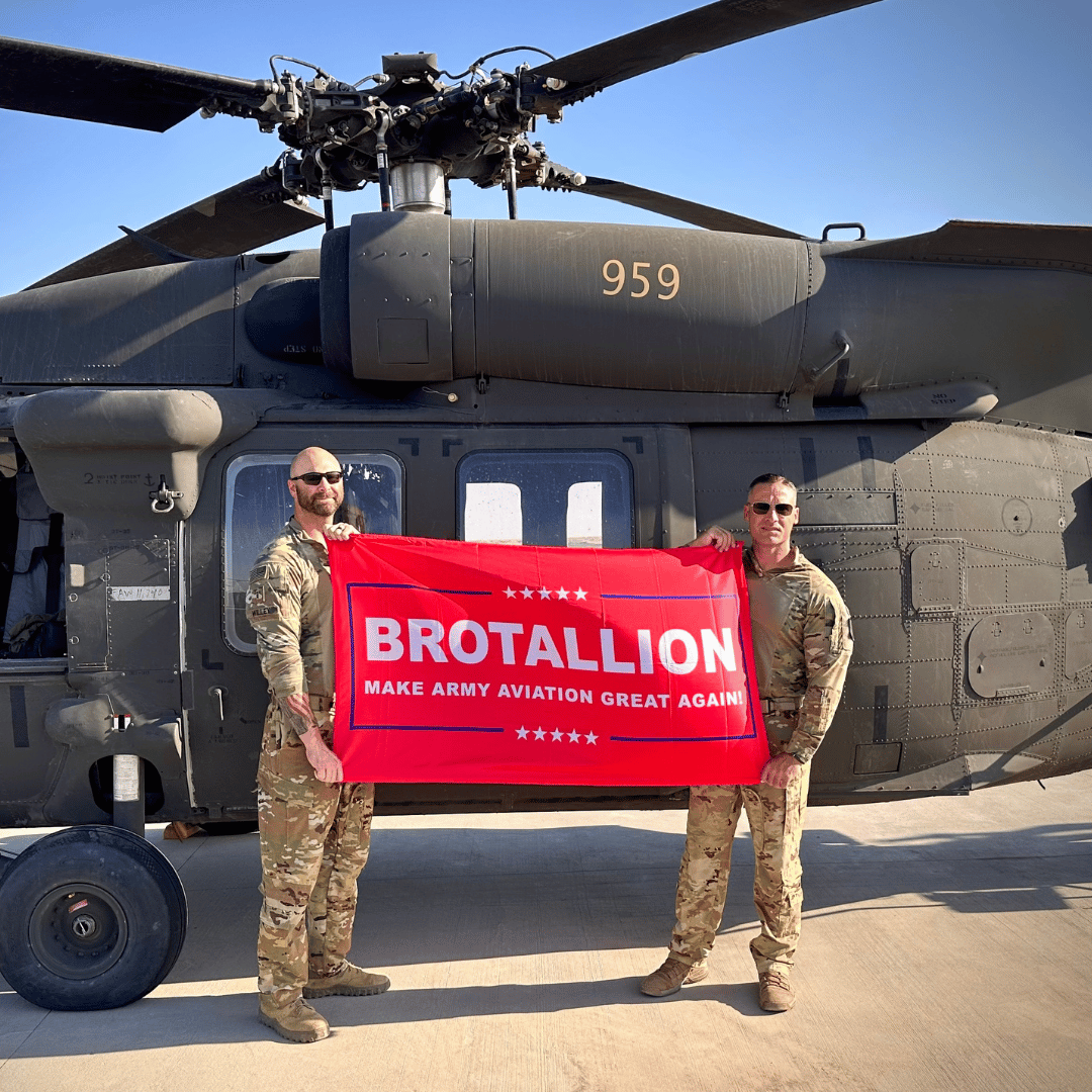 Make Army Aviation Great Again Flag