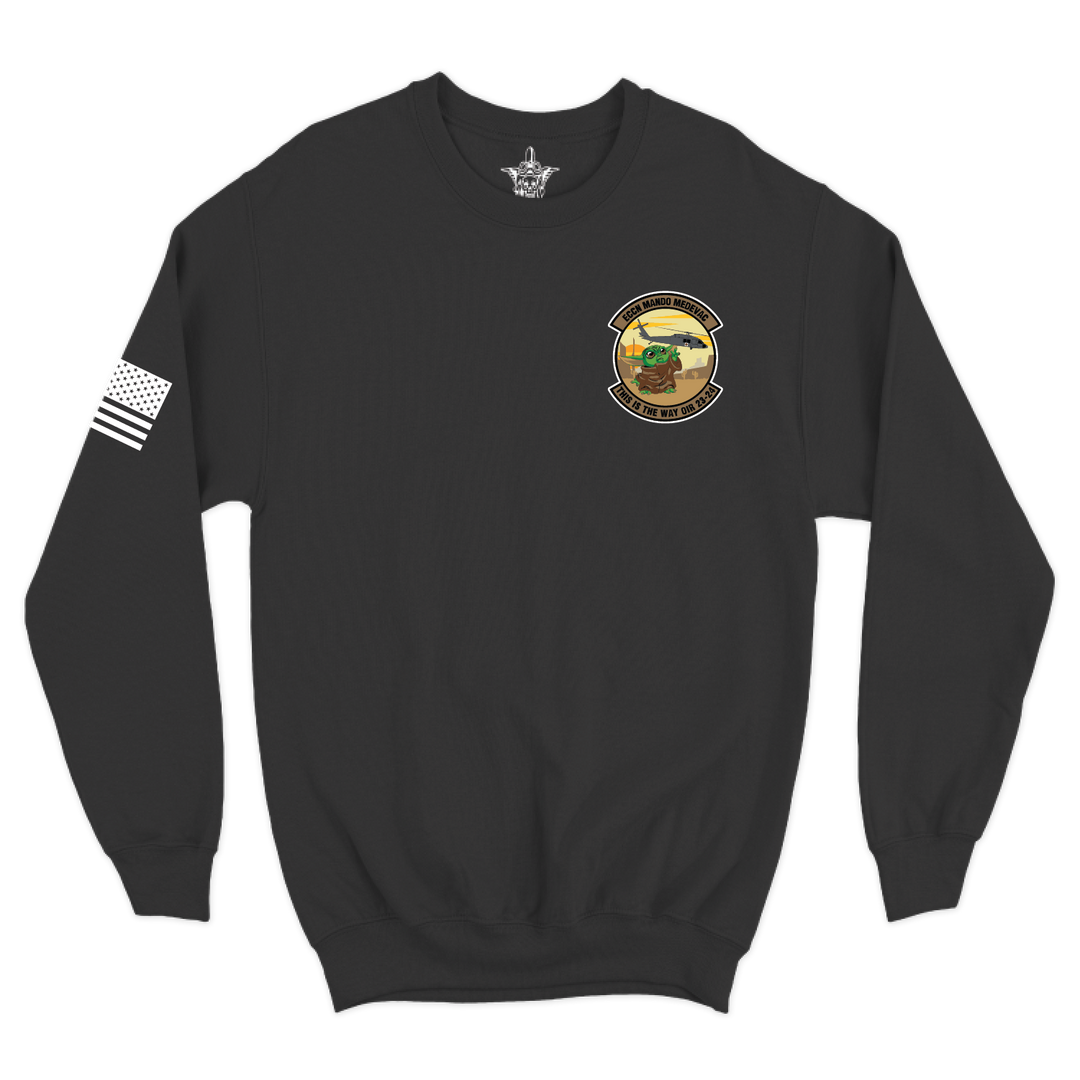 C Co, 3-126 AVN "Mando MEDEVAC" Crewneck Sweatshirt