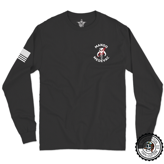 C Co, 3-126 AVN "Mando MEDEVAC" V2 Long Sleeve T-Shirt