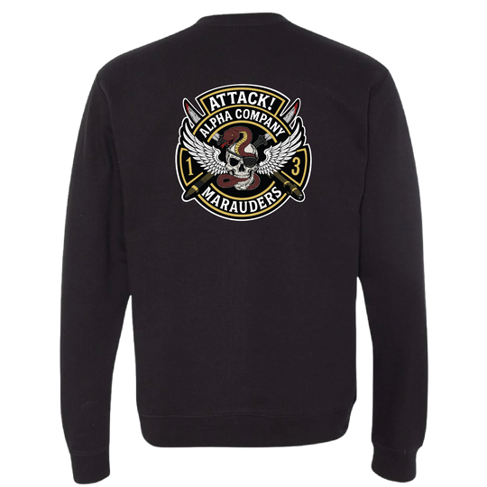 A Co, 1-3 AB "Marauders" Crewneck Sweatshirt