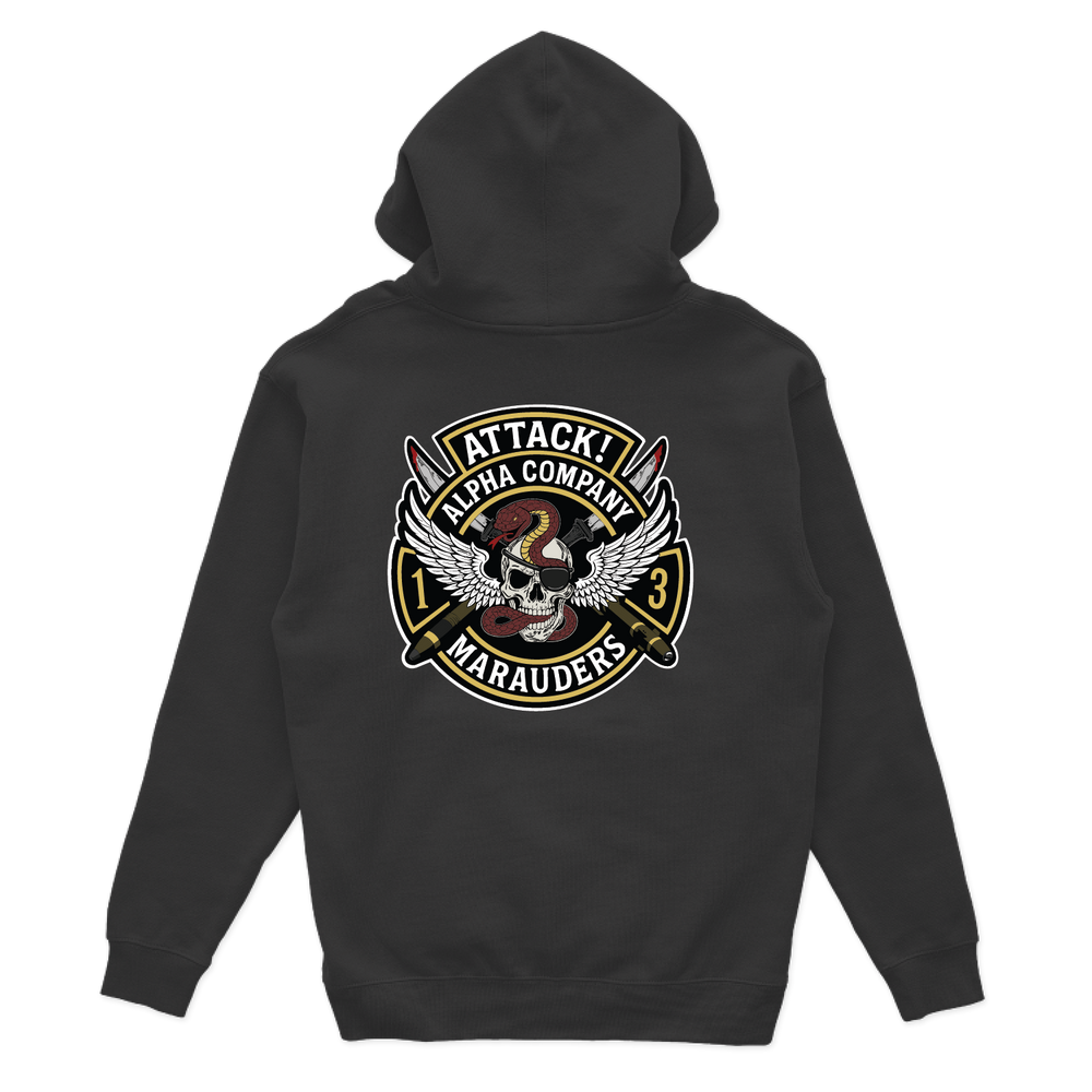 A Co, 1-3 AB "Marauders" Hoodies