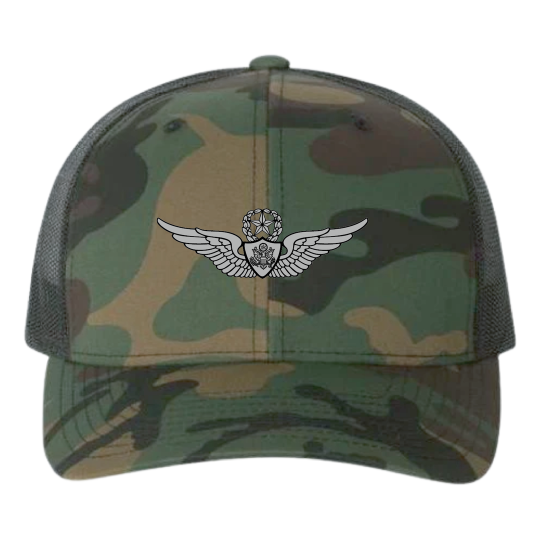 Master Army Aviation Badge Embroidered Hats