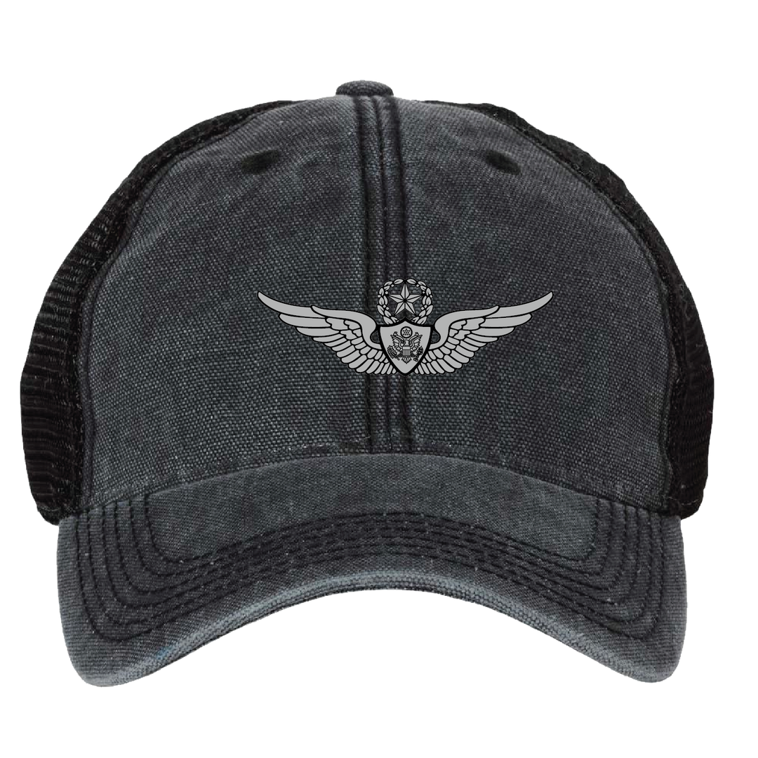 Master Army Aviation Badge Embroidered Hats