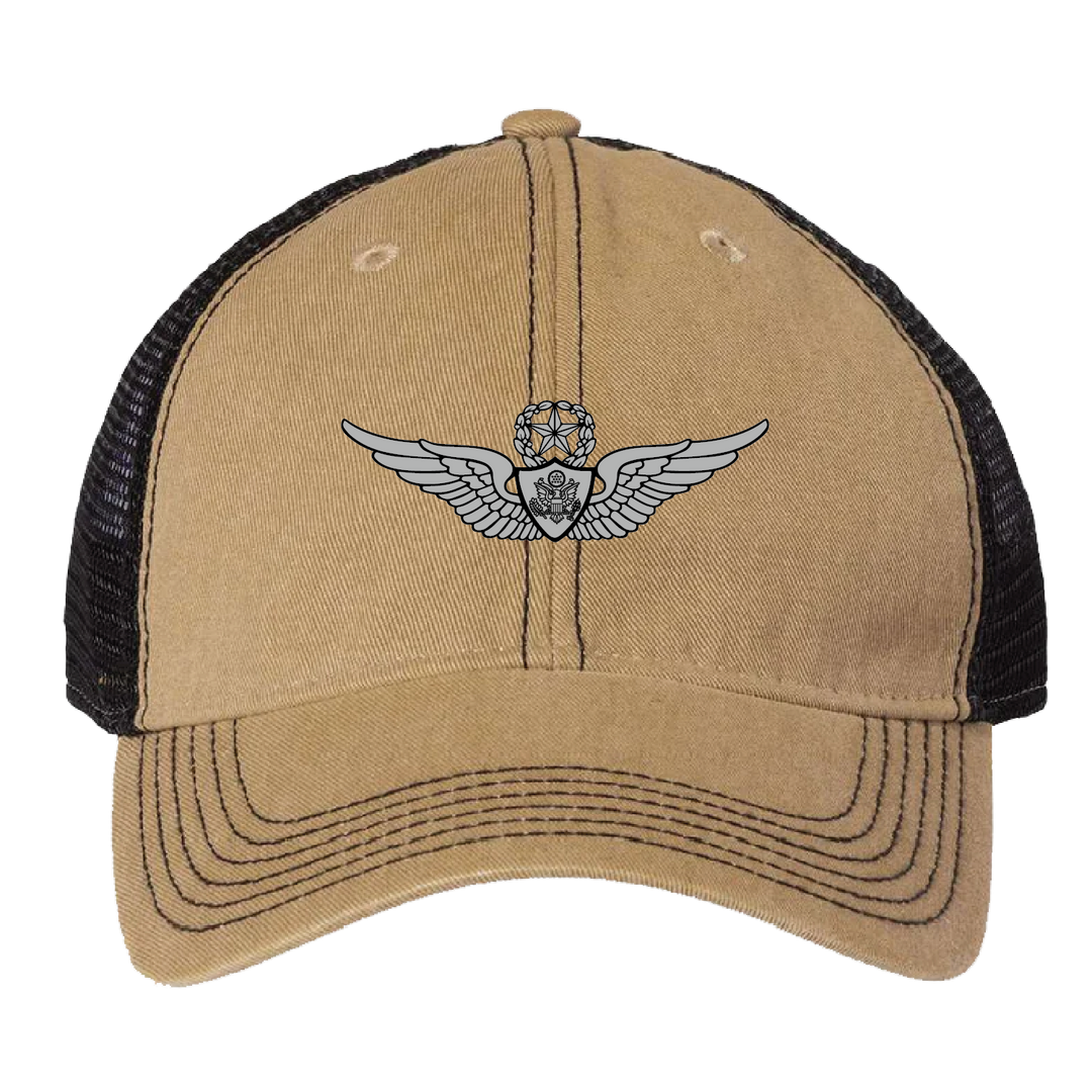 Master Army Aviation Badge Embroidered Hats