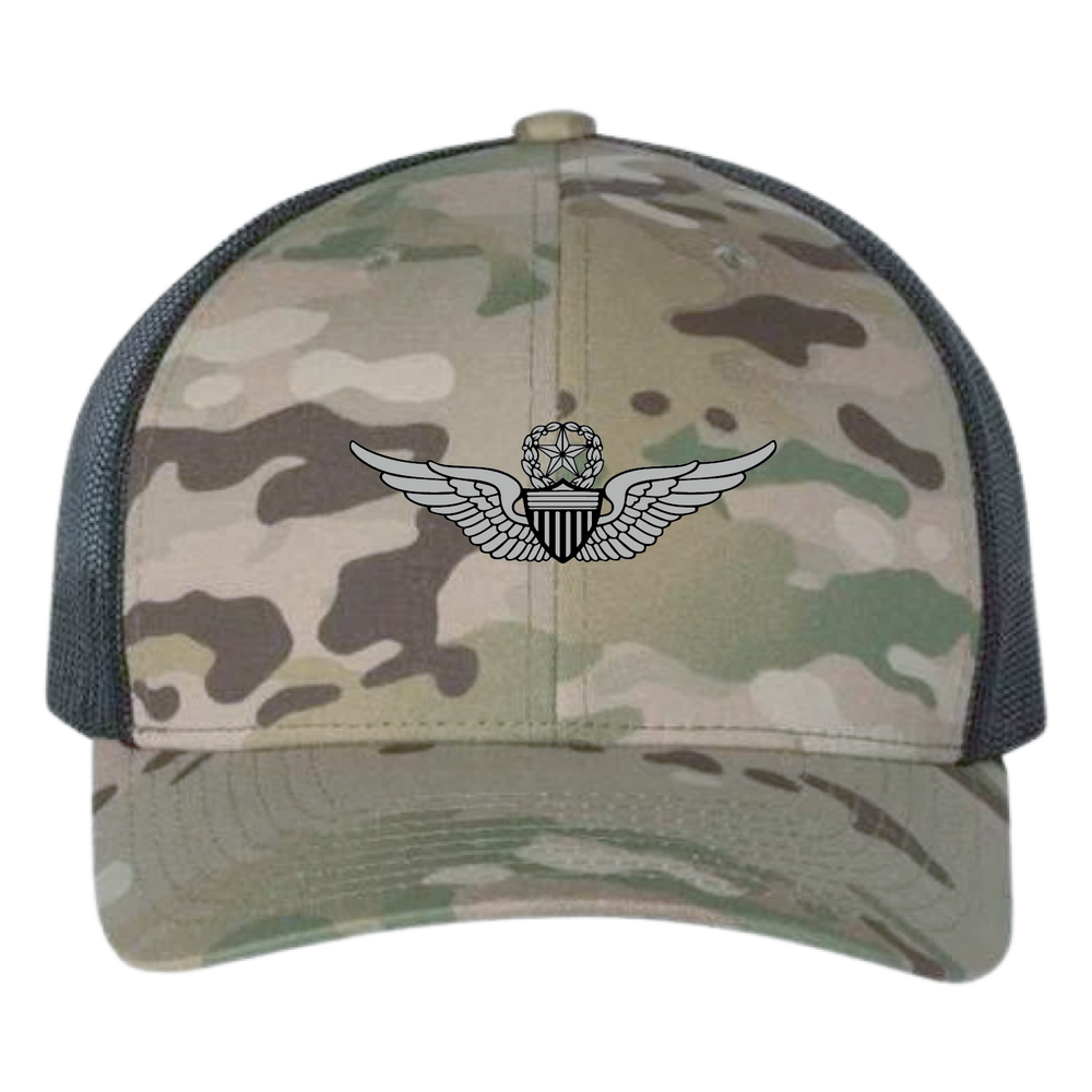 Master Army Aviation Wings Embroidered Hats