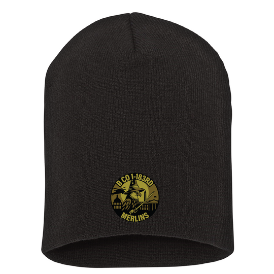 B Co, 1-183 AHB "Merlins" Beanies
