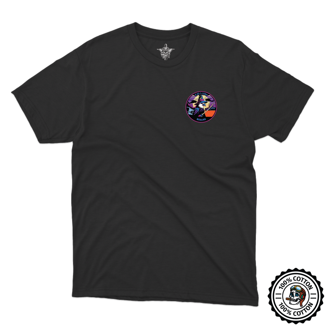B Co, 1-183 AHB "Merlins" V2 T-Shirts
