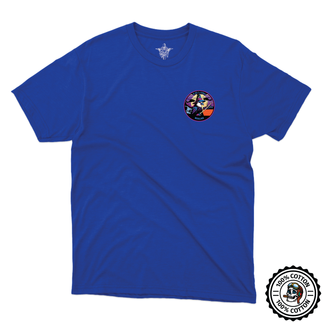 B Co, 1-183 AHB "Merlins" V2 T-Shirts