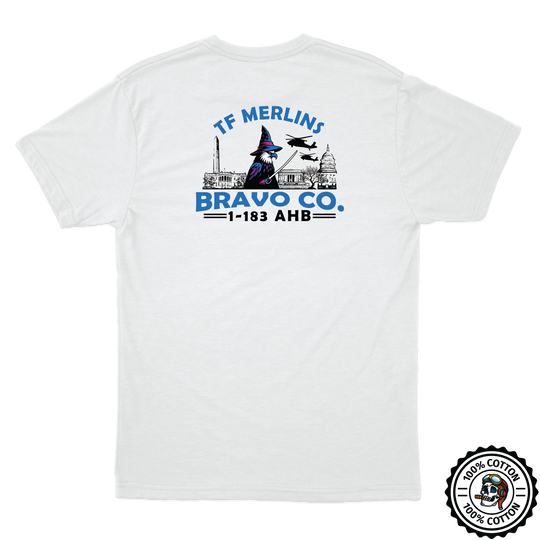 B Co, 1-183 AHB "Merlins" V2 T-Shirts