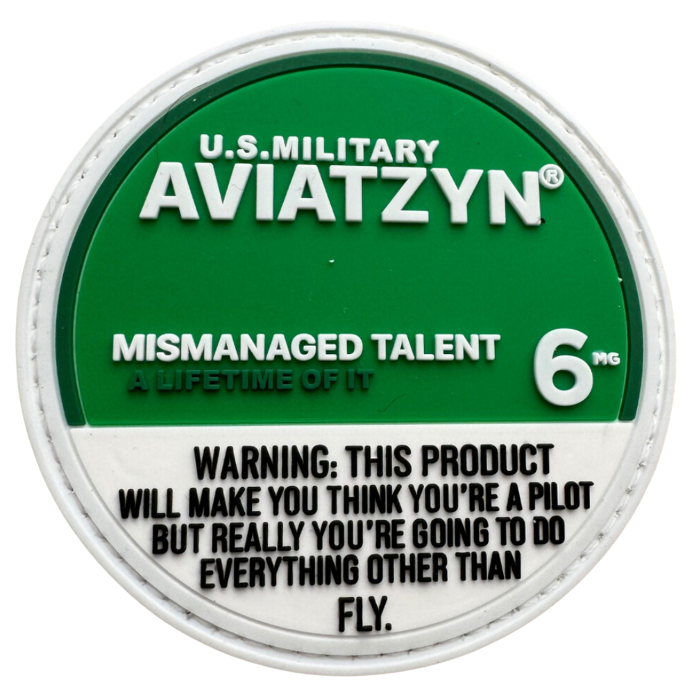 Military Aviatzyn PVC Patch