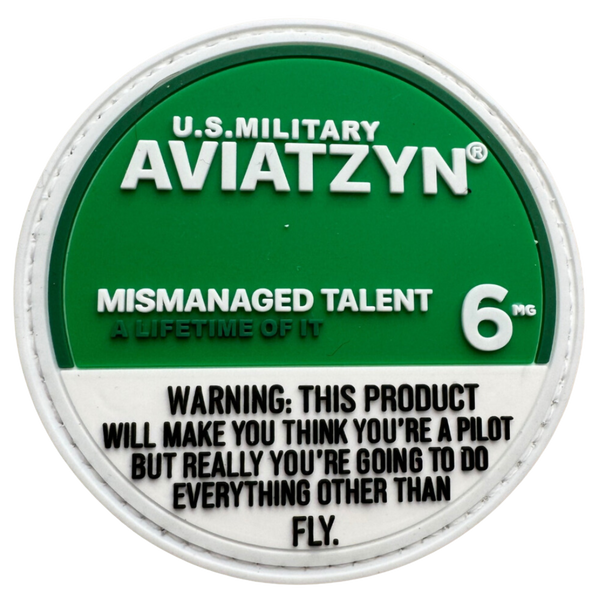 Military Aviatzyn PVC Patch