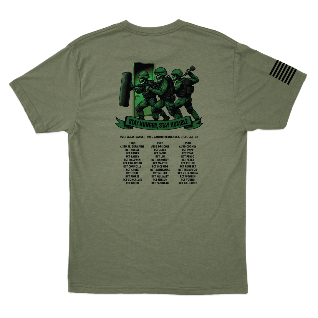 Norwich University Corps of Cadets 3rd PLT, D Co T-Shirts