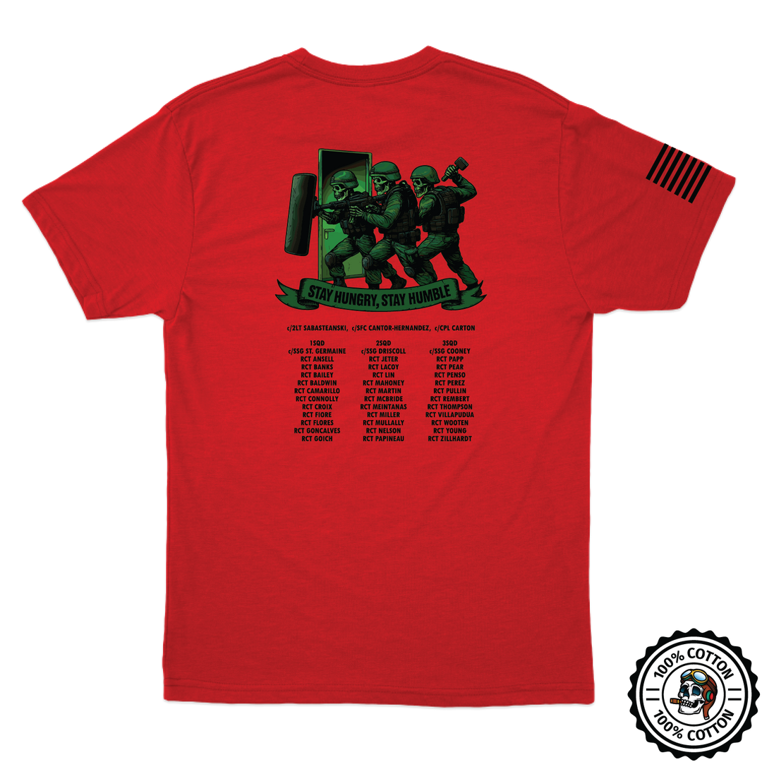 Norwich University Corps of Cadets 3rd PLT, D Co T-Shirts