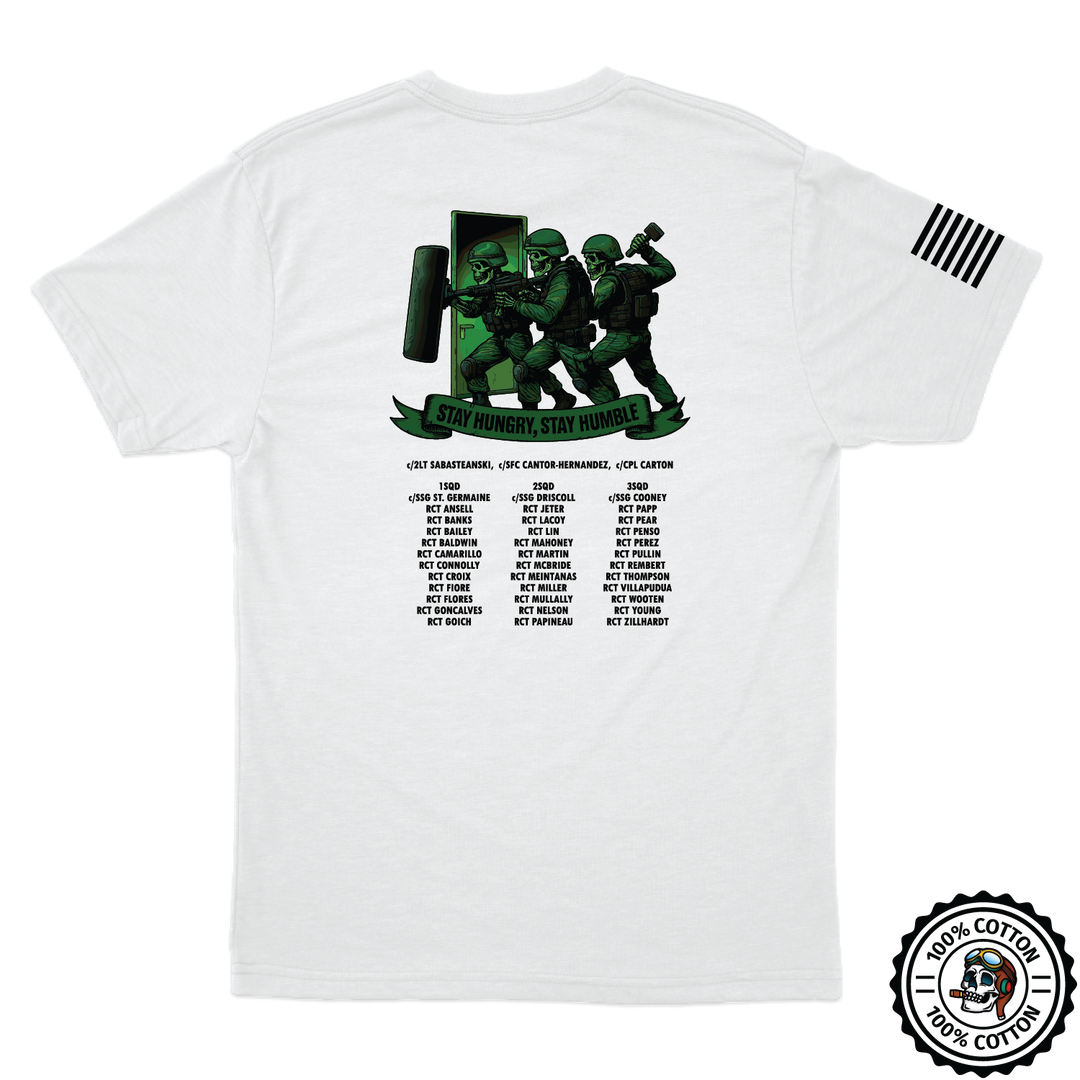 Norwich University Corps of Cadets 3rd PLT, D Co T-Shirts