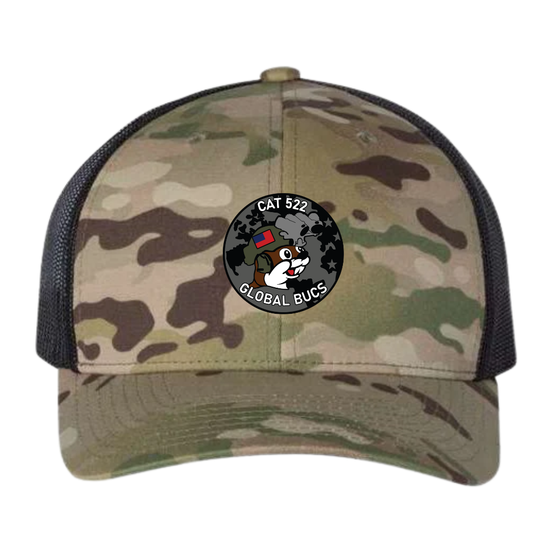 CAT 522 "Global Bucs" Embroidered Hats