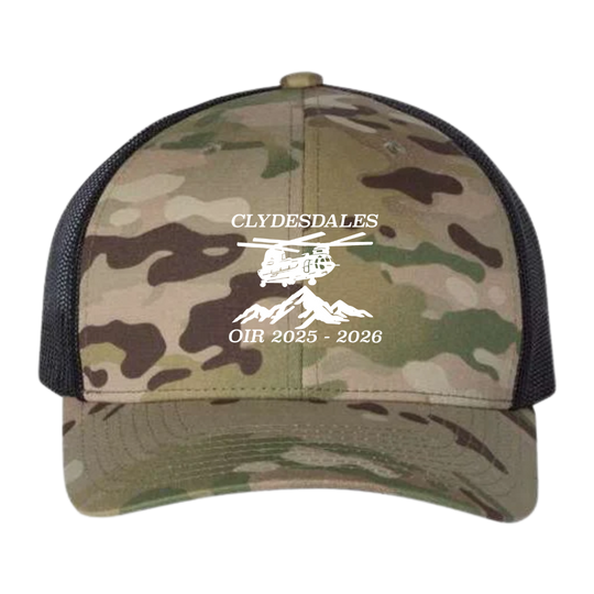 B Co, 2-4 AVN "Clydesdales" Embroidered Hats