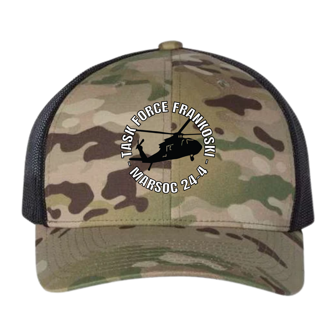 B Co 3-142 AHB “Empire” / Task Force Frankoski Embroidered Hats