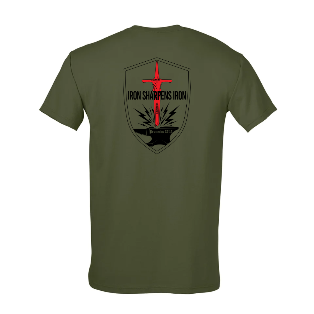 B Co, 640th ASB "Blacksmiths" Regulation T-Shirt