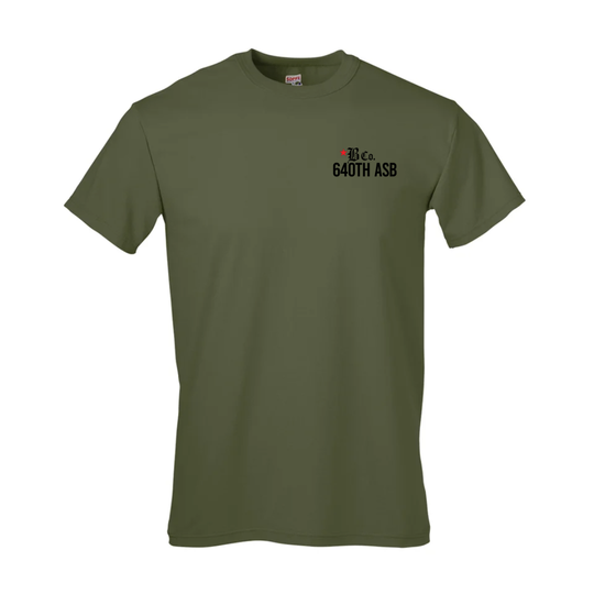 B Co, 640th ASB "Blacksmiths" Regulation T-Shirt