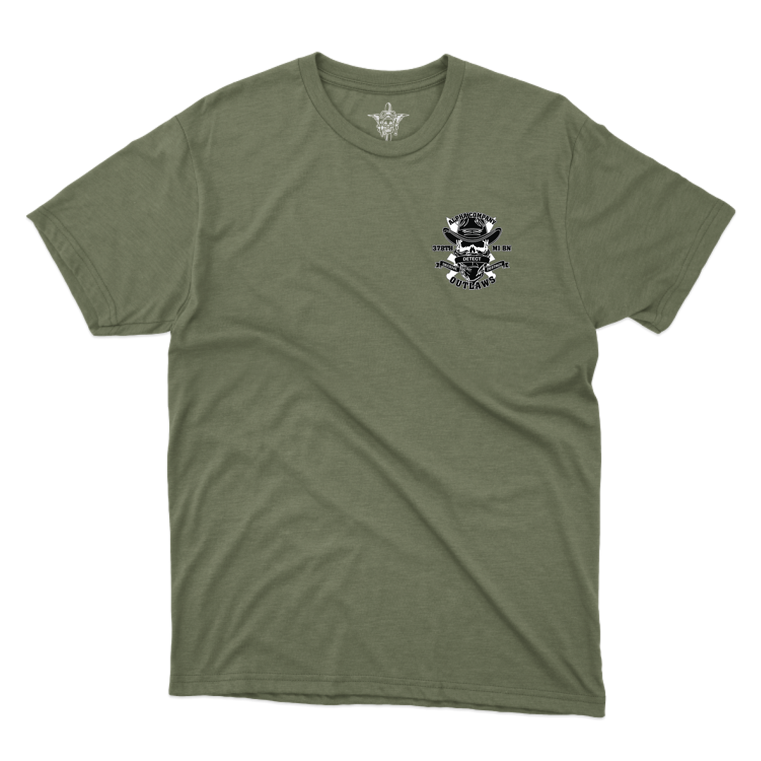 A Co, 378th MI BN "Outlaws" T-Shirts