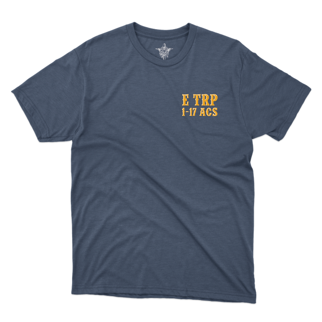 E Troop, 1-17 ACS "Outlaws" T-Shirts