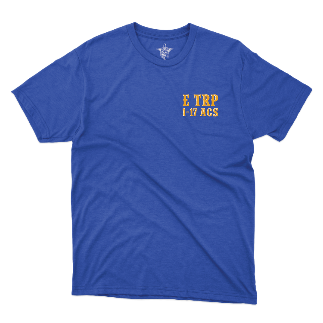 E Troop, 1-17 ACS "Outlaws" T-Shirts