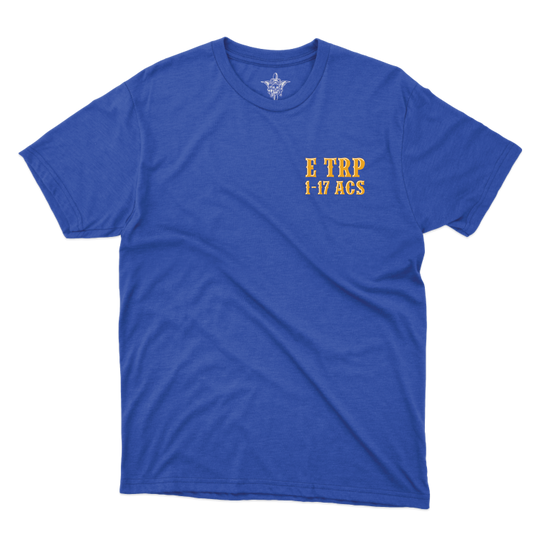 E Troop, 1-17 ACS "Outlaws" T-Shirts