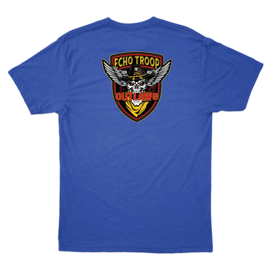 E Troop, 1-17 ACS "Outlaws" T-Shirts