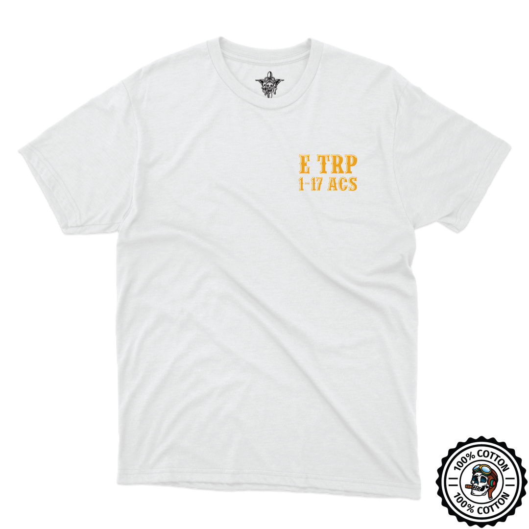 E Troop, 1-17 ACS "Outlaws" T-Shirts