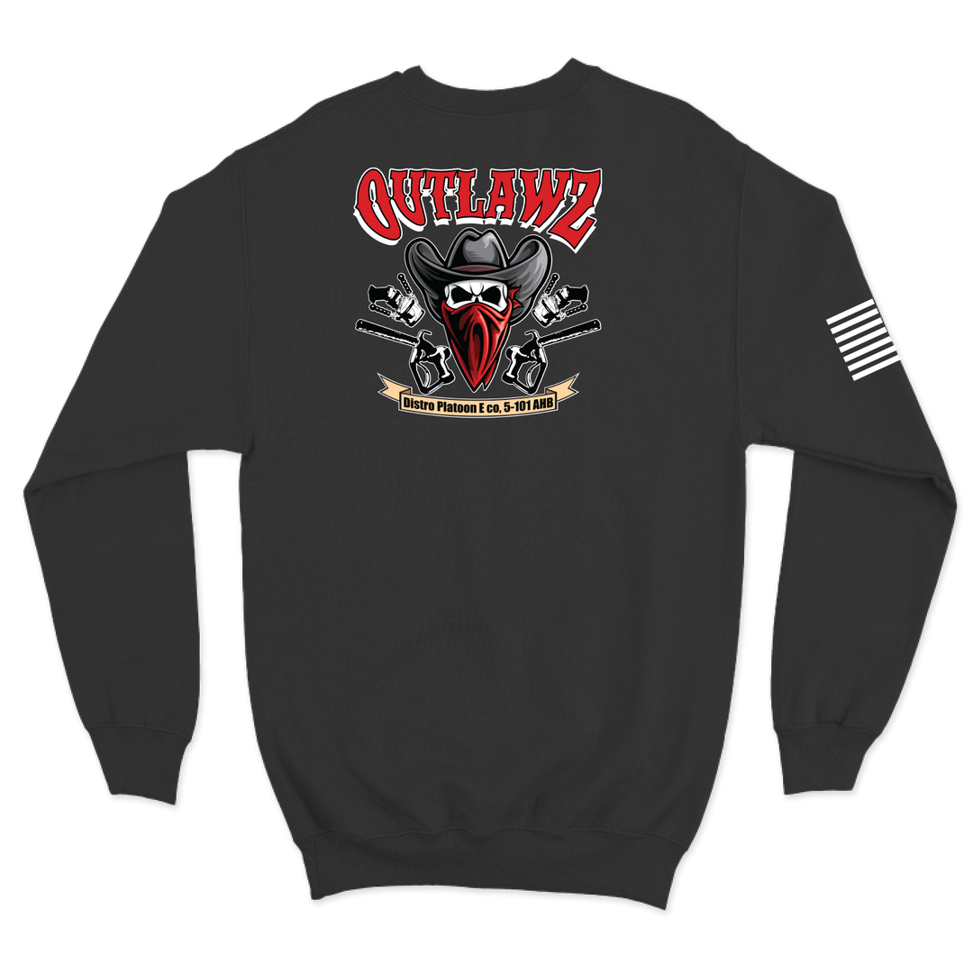 E Co, 5-101 AVN "Outlawz" Crewneck Sweatshirt