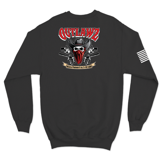 E Co, 5-101 AVN "Outlawz" Crewneck Sweatshirt