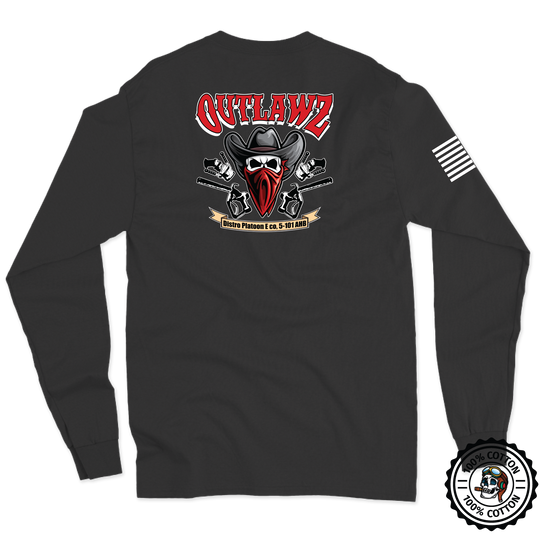 E Co, 5-101 AVN "Outlawz" Long Sleeve T-Shirt