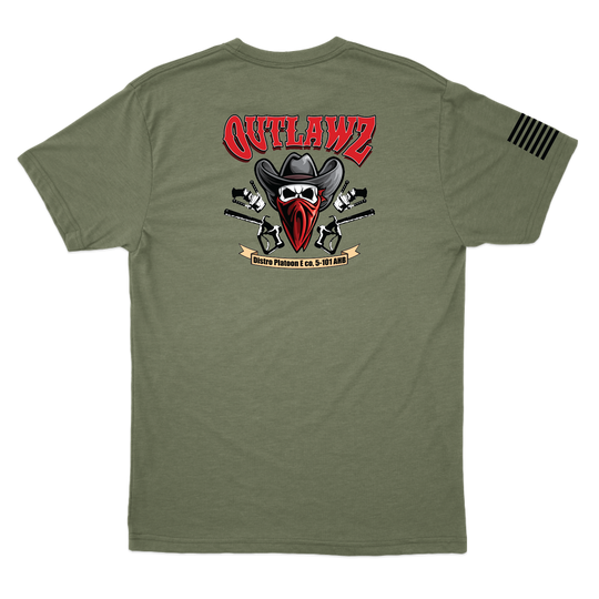 E Co, 5-101 AVN "Outlawz" T-Shirts