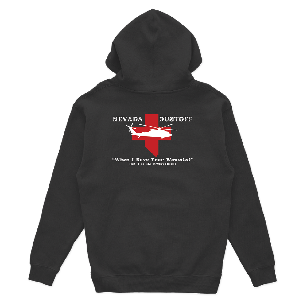 Det 1, G Co, 2-238 GSAB "Wolfpack Dustoff" Hoodies
