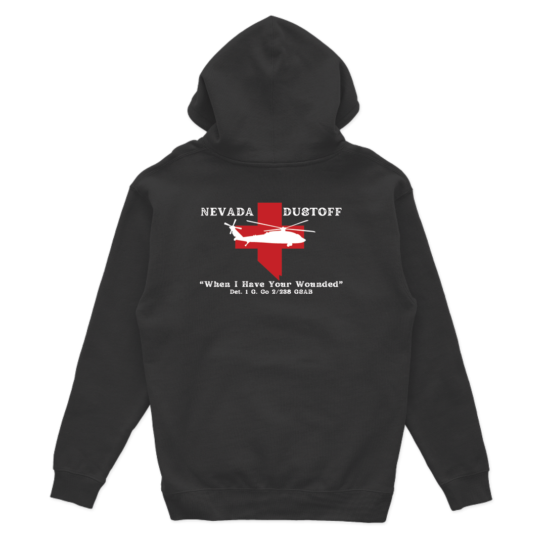 Det 1, G Co, 2-238 GSAB "Wolfpack Dustoff" Hoodies