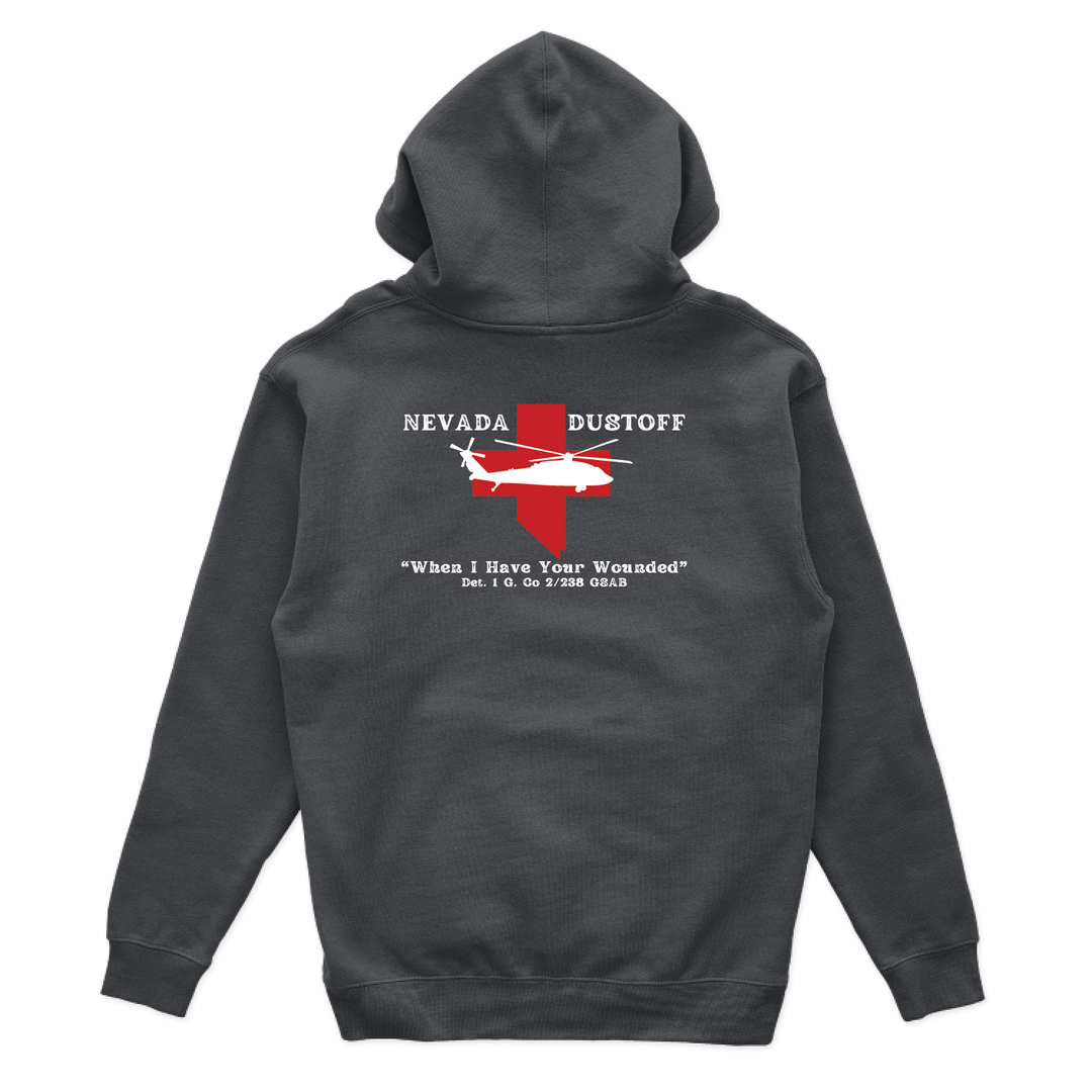 Det 1, G Co, 2-238 GSAB "Wolfpack Dustoff" Hoodies