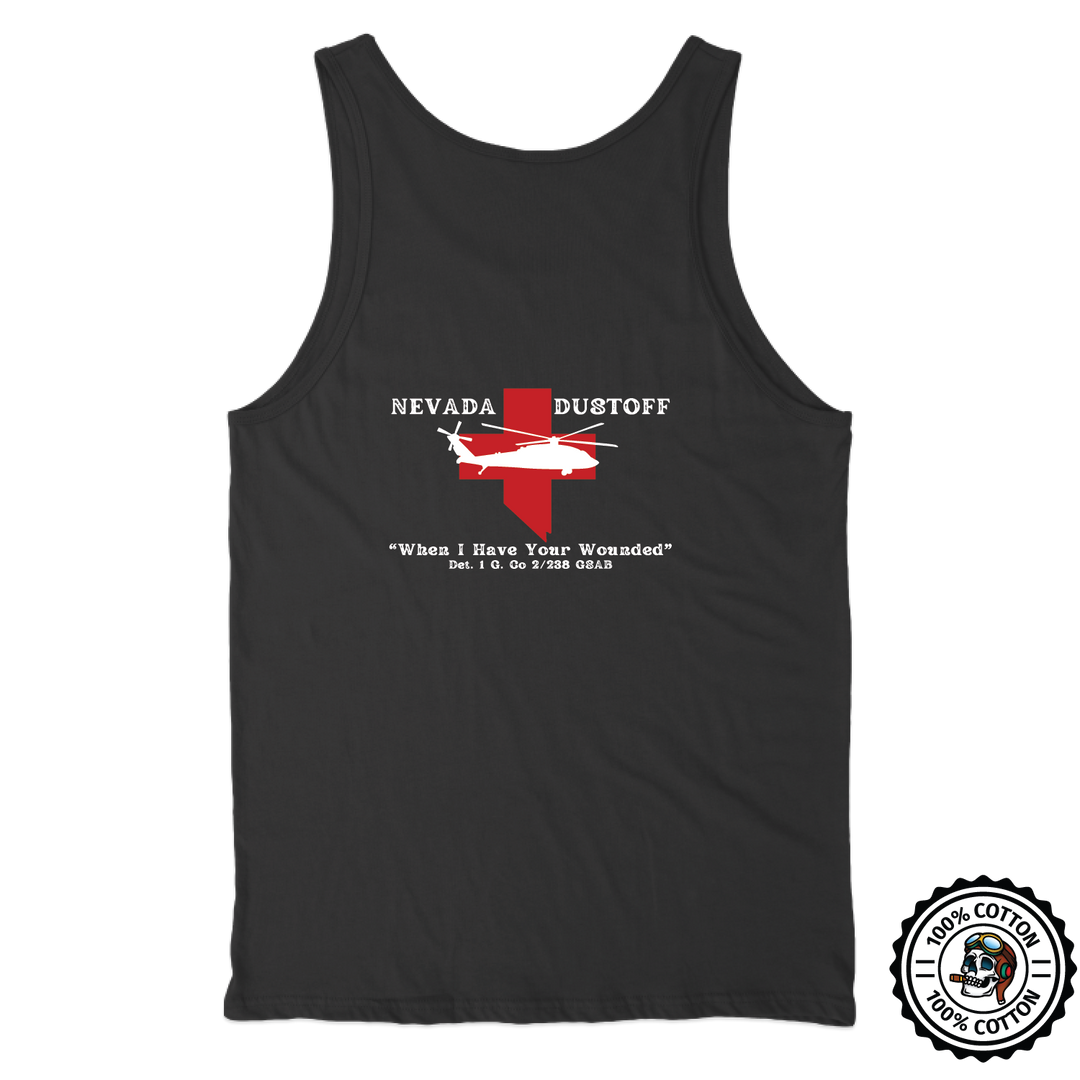 Det 1, G Co, 2-238 GSAB "Wolfpack Dustoff" Tank Tops