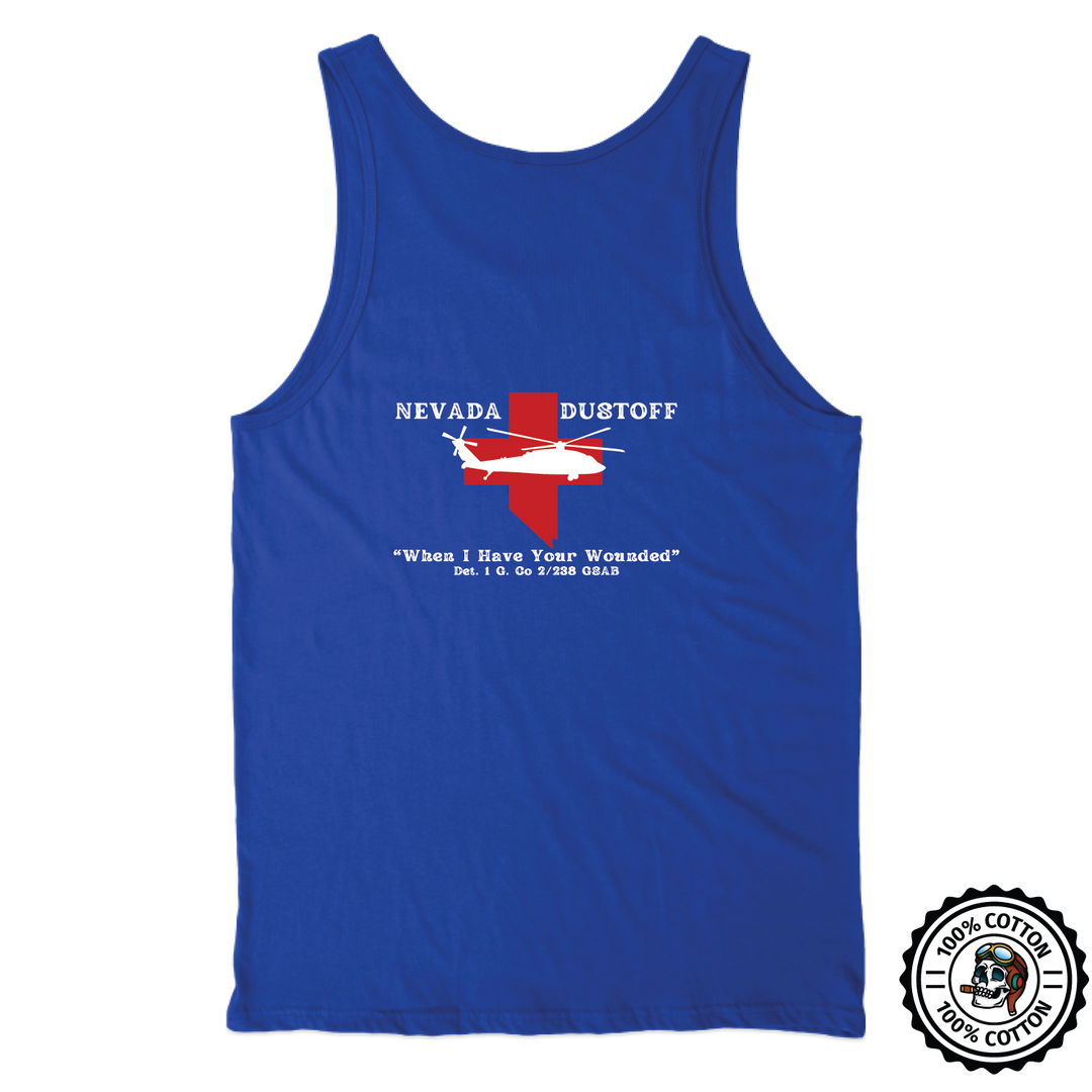 Det 1, G Co, 2-238 GSAB "Wolfpack Dustoff" Tank Tops