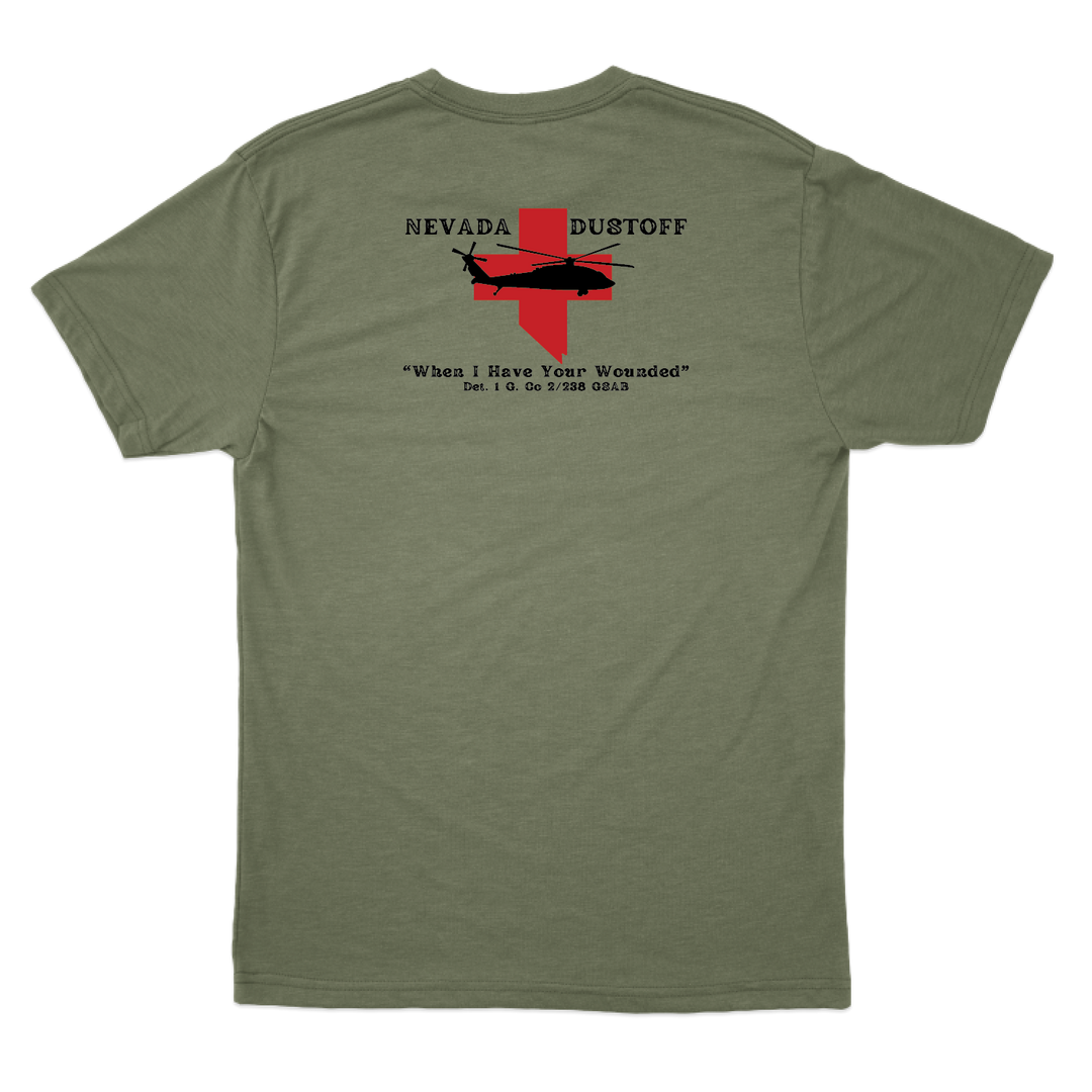 Det 1, G Co, 2-238 GSAB "Wolfpack Dustoff" T-Shirts