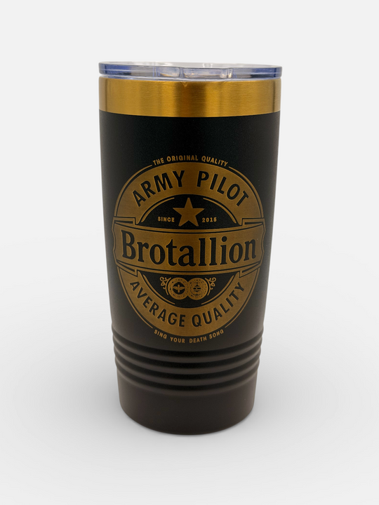 Average Quality Army Pilot 20 oz Tumbler