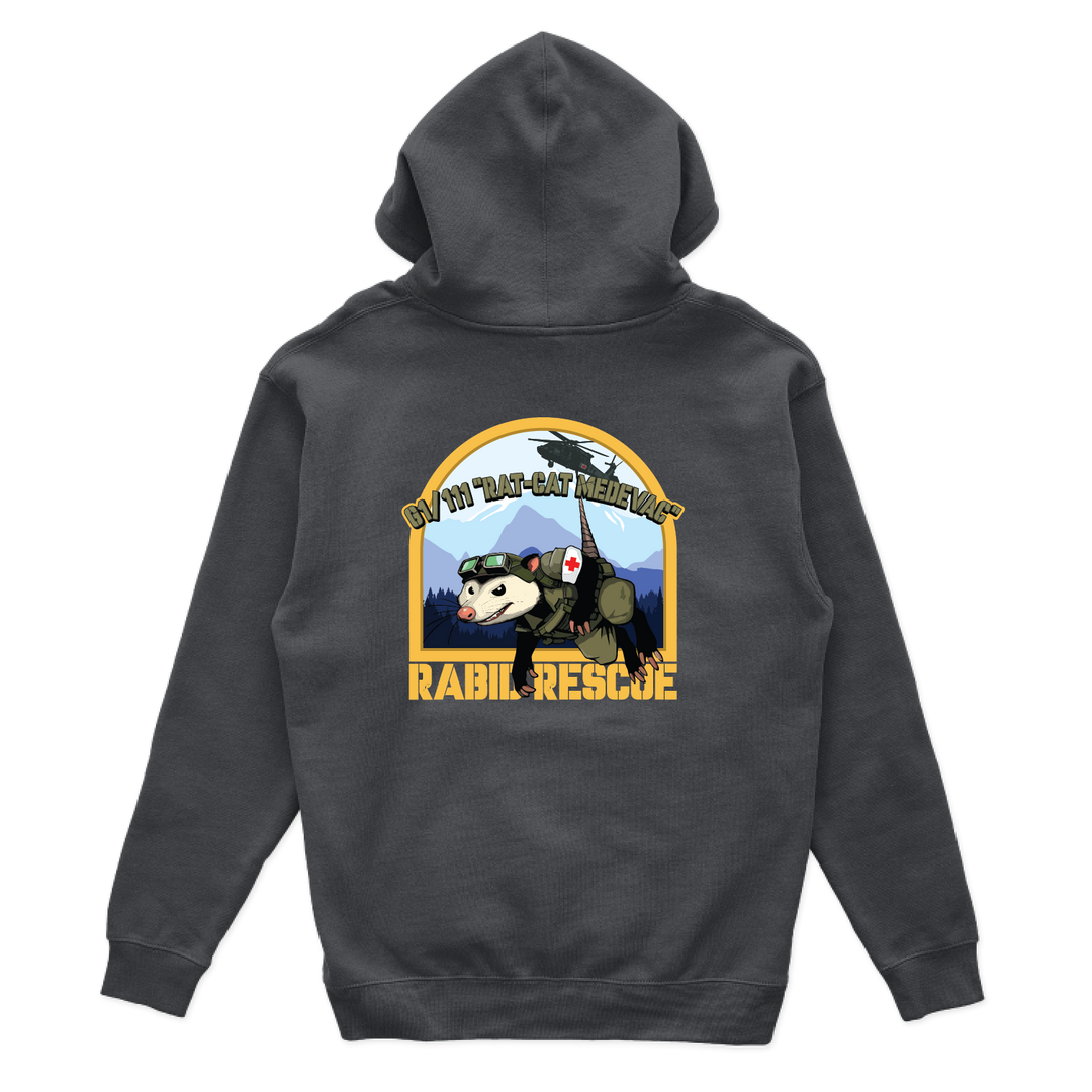 Det 1, G Co, 1-111 AVN "Rat Cat MEDEVAC" Hoodies